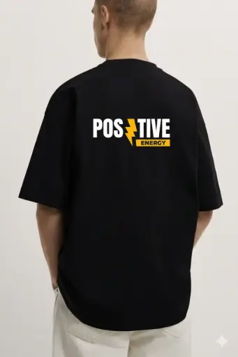Men's/Women's Positive Energy Graphic Print T-Shirt